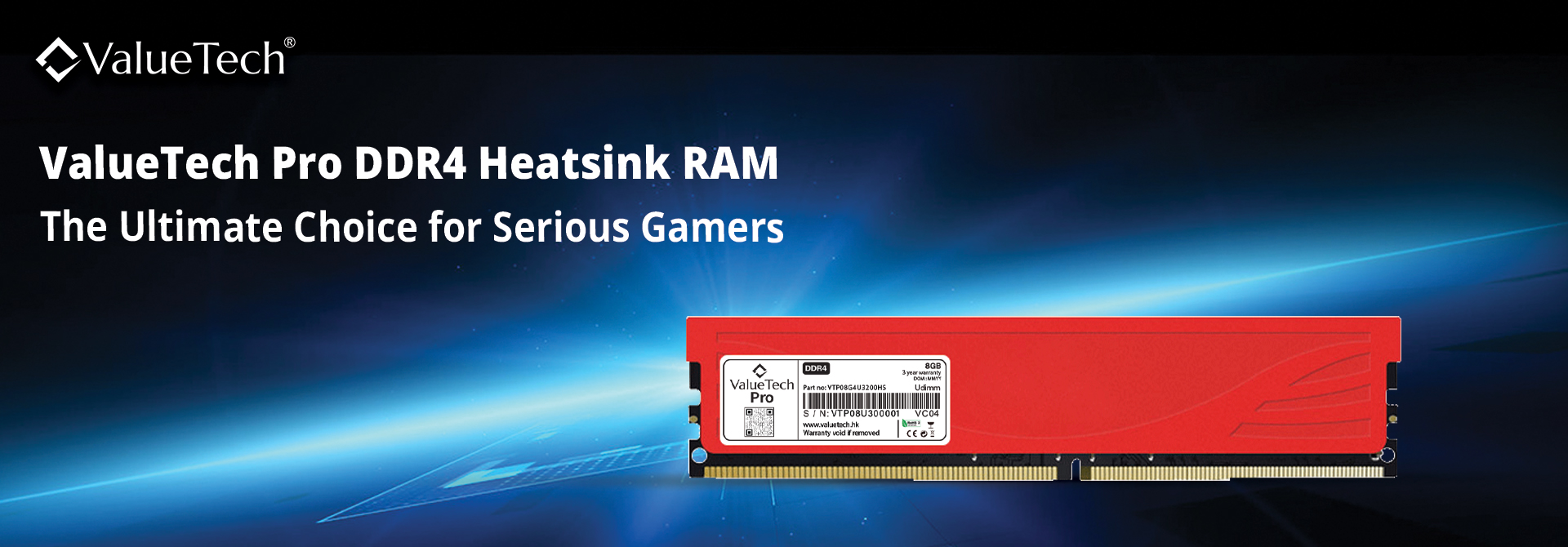 ValueTech Pro DDR4 Heatsink RAM